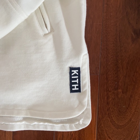 Kith Zip Up White Sweatshirt - Picture 5 of 7